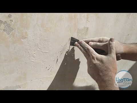 How to REMOVE PAINT from a wall easily and without spending money