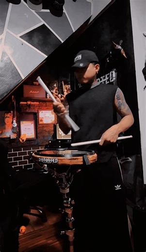 8.5K views · 233 reactions | Happy halloween 落 Using ODC Percussion drumpad Siskin MXS stick #Distorted | Distorted | Facebook