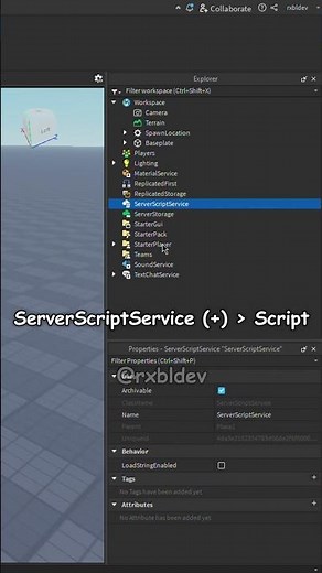 HOW TO CHANGE WALKSPEED USING A SCRIPT [Roblox Studio Tutorial] #shorts #roblox #robloxstudio