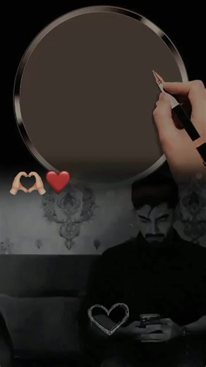 Artistic Drawing Process on Reflective Surface