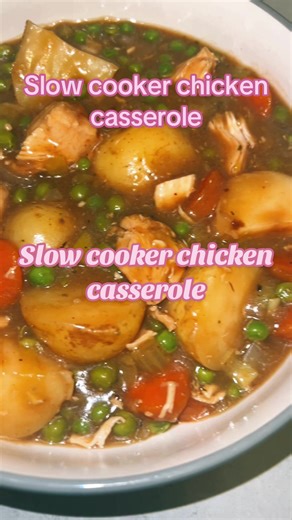 Delicious Slow Cooker Chicken Casserole Recipe