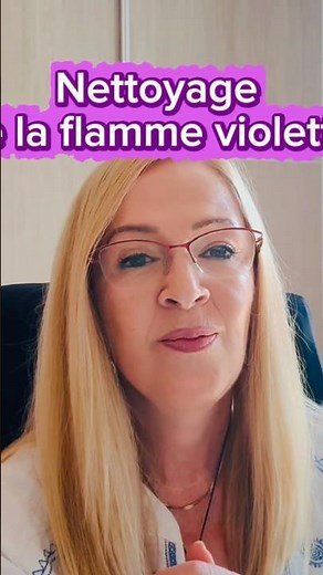 Cleaning with the violet flame