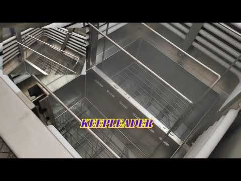 Two Stages Ultrasonic Vapor Degreasing Machine