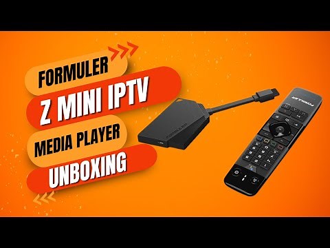 Formuler Z Mini IPTV Media Player Unboxing