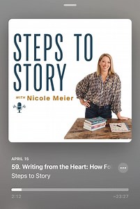 My first writing podcast 🎉! Come find out my Ah-Ha moment 👇🏻@topfans https://podcasts.apple.com/us/podcast/steps-to-story/id1727947628?i=1000703564306 | City Farmhouse