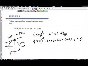 1 Implicit Differentiation