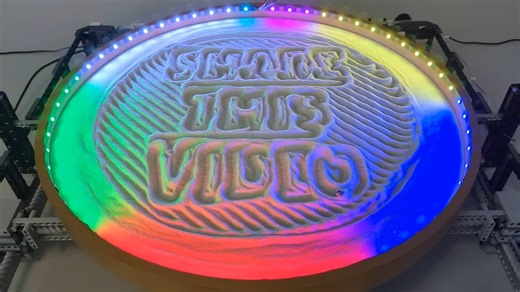 Making LEGO Sand Art Machine Created by Brick Machines https://tinyurl.com/23czv3g5 | Beyond the Brick