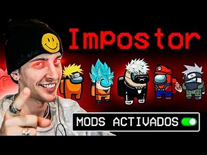 robleis juega among us con thiago y mods 2