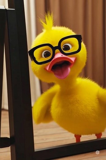 “Duck vs. Mirror 🦆😂 | Funny Duck Comedy Short |