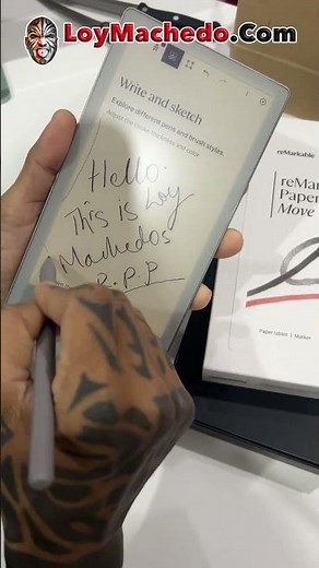 reMarkable Paper Pro Move Unboxing