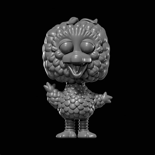 Funko Pop Big Bird Sesame Street STL File for 3D Printing - Etsy