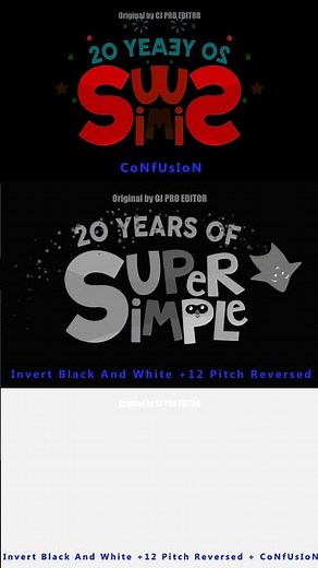 20 years of super simple song logo intro Effects Sponsored By Gamavision Csupo | CJ PRO EDITOR
