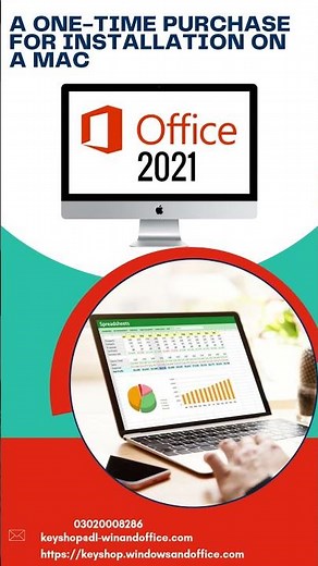 Microsoft Office Home & Business 2021 for Mac — designed for entrepreneurs, business owners.