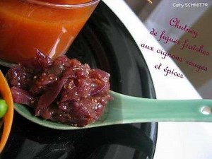 Recette de chutney de figues, oignons et épices