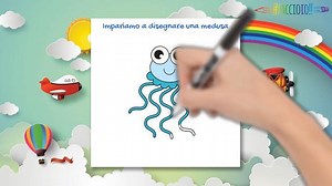 Impariamo a disegnare una medusa