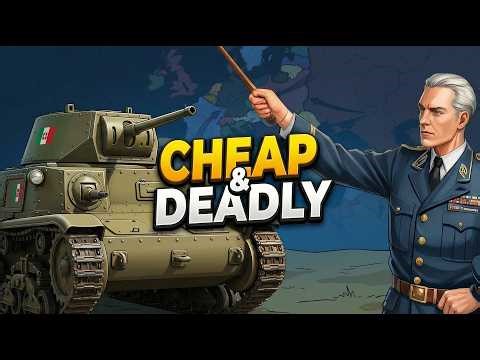 CHEAPEST TANK vs ROYAL NAVY: HOI4 RA Italy Guide | Ep.4