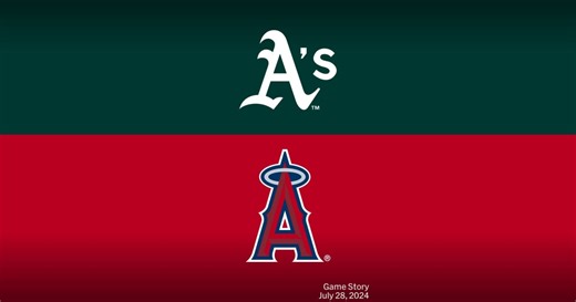 Oakland Athletics at Los Angeles Angels Game Story, Scores/Highlights - 07/28/2024