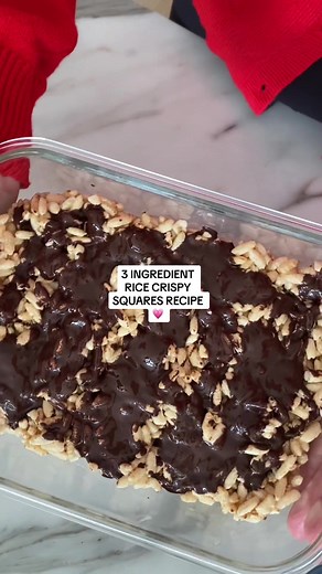 3-Ingredient Gut-Friendly Rice Crispy Squares