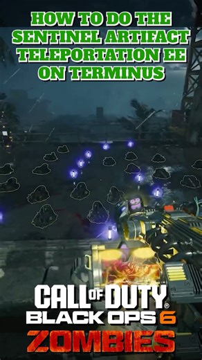 How To Do The Sentinel Artifact Teleportation Easter Egg on Terminus Easter Egg Black Ops 6 Zombies