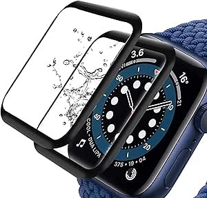 Amazon.com: Micger (2 Pack) Apple Watch Series 8 / Series 7 Screen Protector 45mm With Alignment Tool (2023 New Version) 3D Full Screen Coverage Anti-Scratch Waterproof HD screen protector for Apple iWatch 45mm : Everything Else
