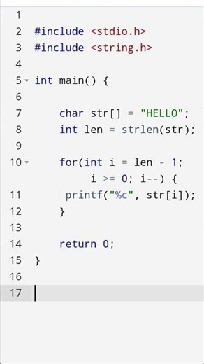 # “C Programming Day 15 | Reverse a String Program 🔥” #