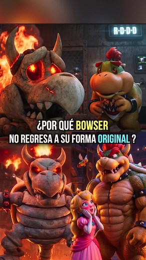 Bowser regresa a su forma original?