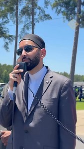 Dr. Omar Suleiman’s speech at an ICE detention center in Jena, Louisiana, where Mahmoud Khalil is held over a thousand miles away from his wife and newborn child. | Omar Suleiman