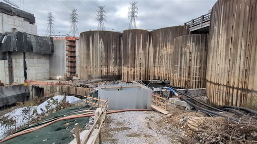 Big river. Big concrete. Bigger payoff. The Pittsburgh and Nashville districts continue working hard to deliver the Kentucky Lock Addition Project near Paducah, Kentucky. As seen in the video, construction on the 52 lock wall monoliths is progressing to support the larger engineering mission of optimizing one of the Tennessee River’s busiest navigation facilities. Right now, tows can wait 10 or more hours to lock through – but once the lock is put into operation, most tows will clear in a single