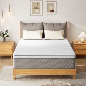 Napora 14 Queen Size Mattresses in a Box - Memory Foam & Springs, Medium Firm Queen Matress,CertiPUR-US