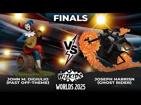 Heroclix Modern | WORLDS FINALS 2025 | Joseph Harrison (Ghost Rider) vs John Michael DiGiulio (Past)