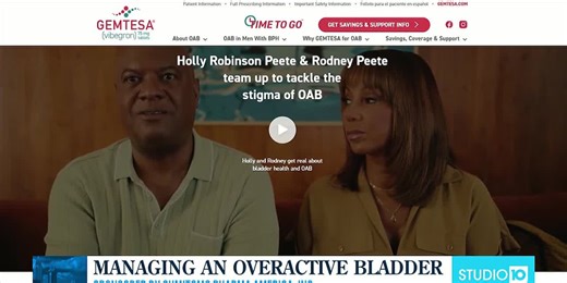 Managing an overactive bladder