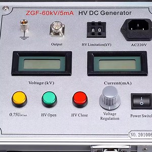 [Hot Item] Zgf 60kv 120kv 5mA DC Hipot Tester Electrical Testing DC High Voltage Generator