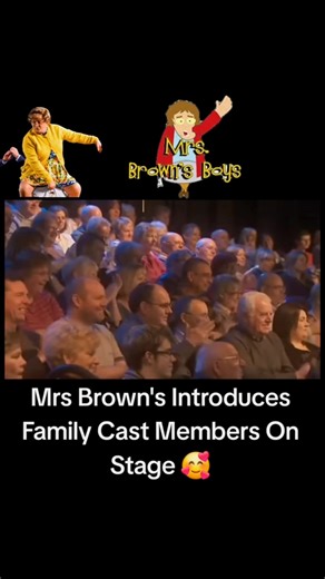 Mrs Brown's Boys - cast introductions! 😆 #mrsbrownsboys #mrsbrownsboyedit #funnybloopers | Gaming Queen