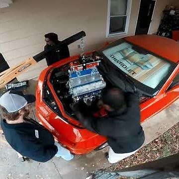 LS3 Engine Install 5th Gen Camaro