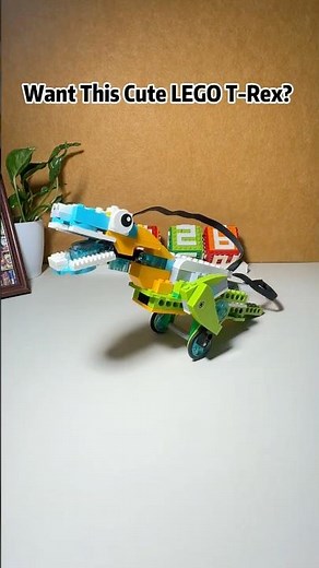 Revive This Cute LEGO T-Rex !!!! | Fun LEGO Engineering & Coding