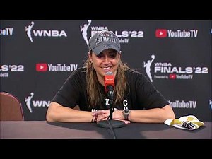 Becky Hammon: 1st Former WNBA Player To Win Finals As Coach | Las Vegas Aces | Post Game Interview