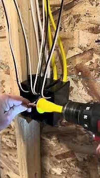 How to wire up a 2 gang box like a pro #wkhk #thebasementking #diy