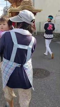 西鳥取上組やぐら修復清祓お披露目曳行