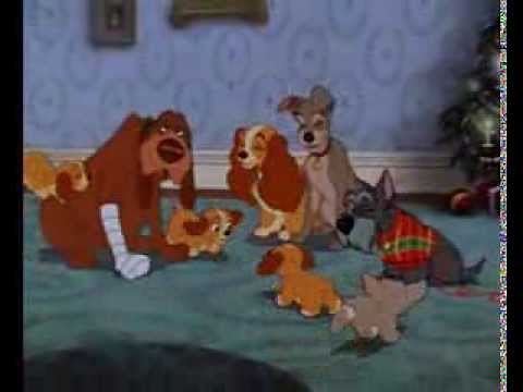 Lady And The Tramp - Last Scene - Christmas Family Together