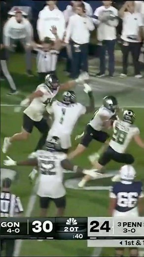 Oregon Wins in Double OT Walk-off