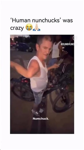 Human Nunchucks #funny #nunchuck