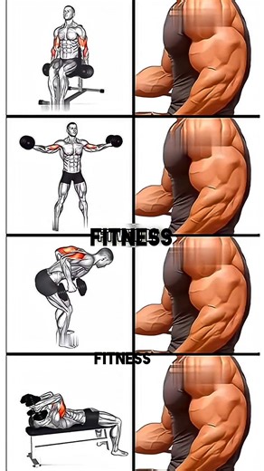 Best Arm Workout for Massive Biceps & Triceps 💪 #youtubeshorts #trending #armsworkout