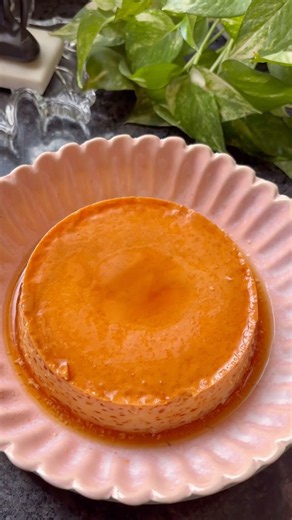 Caramel pudding 🍮 ✨#trending #caramelpuddingrecipe #custardrecipe￼￼￼ #dessert #easyrecipe#shorts