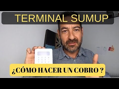 SUMUP TERMINAL ¿cómo cobrar?