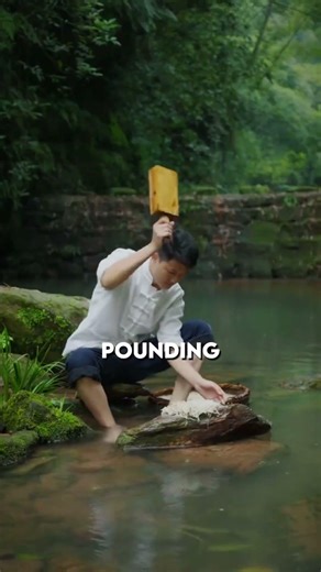 This Man Turned Tree Bark Into Paper… You Won’t Believe How #shorts #craft #traditional