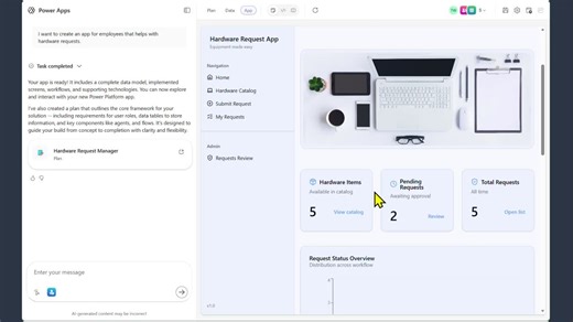 I just discovered the new Power Apps Vibe experience, and it really feels like the evolution of the previous Plan Designer. I’m excited to see where the platform is heading and what this means for… | Thomas van der Waard