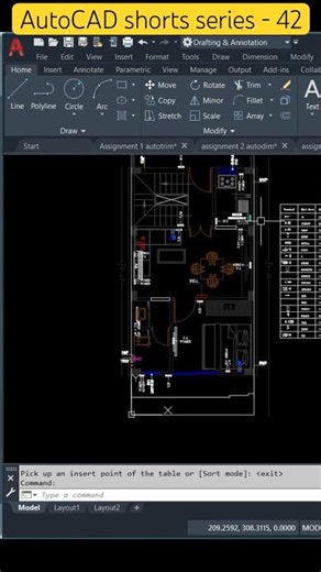 ✅Fastest method to calculate blocks & generate table instantly | ⚡️AutoCAD shorts - 42