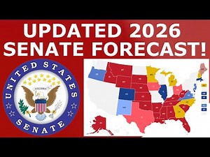 Updated 2026 Senate Map Prediction (June 3, 2025)