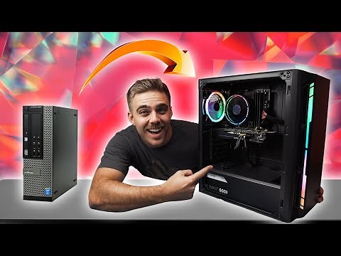 Gaming Case Swap The Dell Optiplex SFF With ZERO Adapters! | Optiplex 9020, 9010, 7020, 3020 SFF