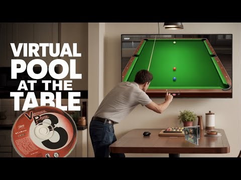 Virtual Pool 3 for PC featuring The Black Widow Jeanette Lee